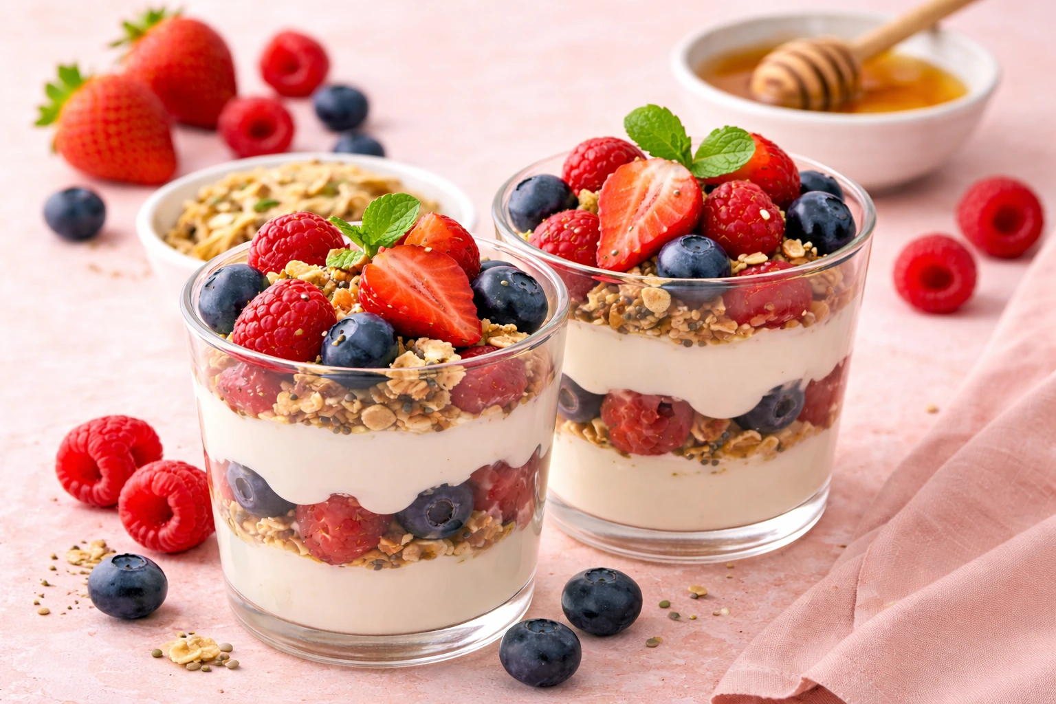 Blush Berry Parfait